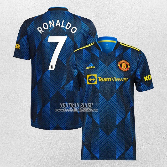 Shirt Manchester United Player Ronaldo Third 2021/22